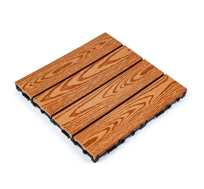 Композитна плитка WPC золотий дуб 30*30CM*2СM (D) SW-00001706