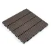 Композитна плитка WPC венге 30*30CM*2СM (D) SW-00001709