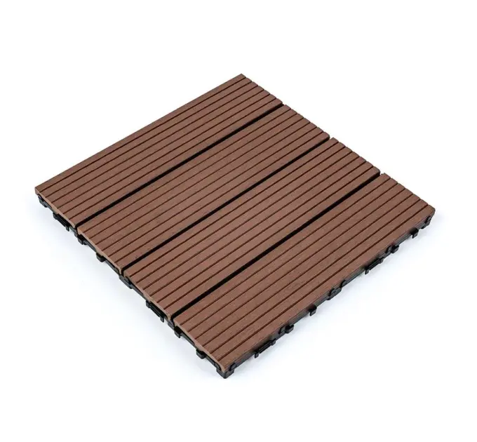 Композитна плитка WPC тик 30*30CM*2СM (D) SW-00001712