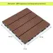 Композитна плитка WPC тик 30*30CM*2СM (D) SW-00001712
