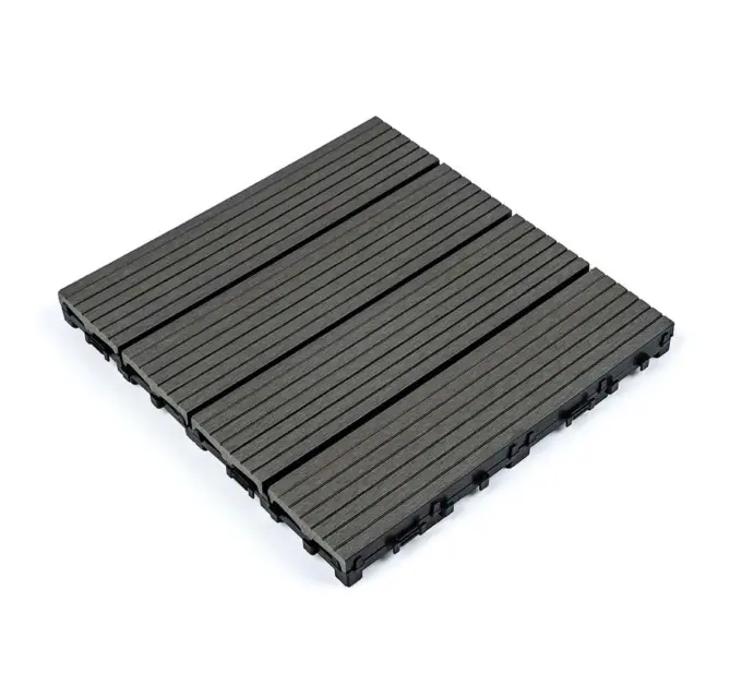 Композитна плитка WPC вугілля 30*30CM*2СM (D) SW-00001713