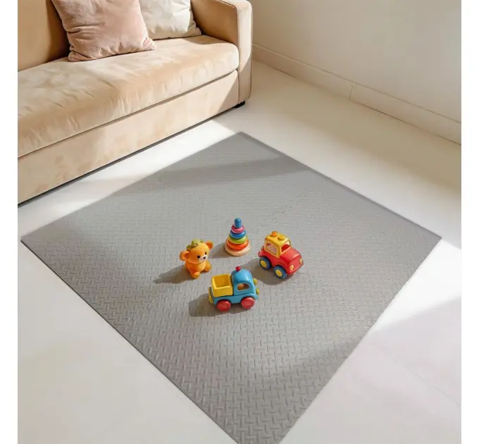 Підлогове покриття GREY+BLACK 60*60cm*2cm