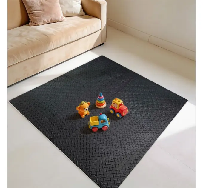 Підлогове покриття GREY+BLACK 60*60cm*2cm