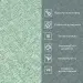 Самоклеючі шпалери 50*280cm*1,5 mm DEEP GREEN WHITE (2019)