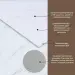 Декоративна плита ПВХ грецький білий мармур 600*600*3mm (1623)