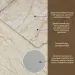 Декоративна плита ПВХ світло-бежевий мармур 600*600*3mm (1629)