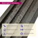 Декоративна стінова рейка венге 160*23*3000мм (1537)