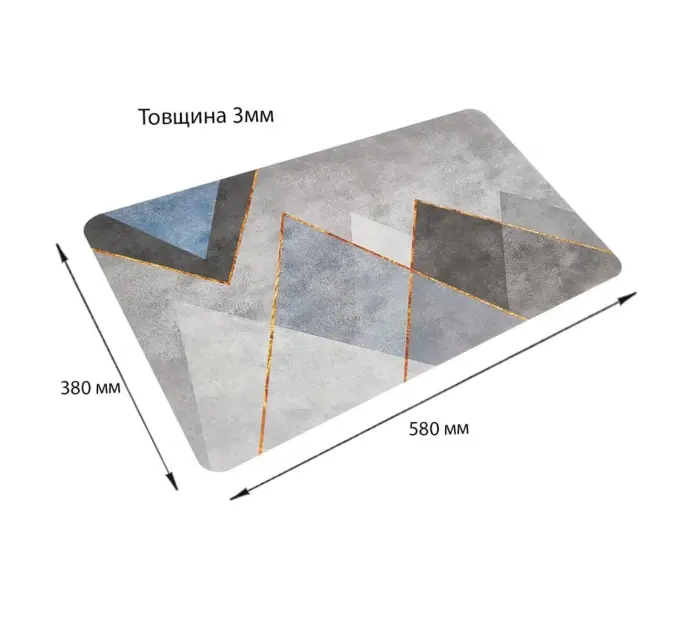 Влагопоглощающий коврик 40*60CM*3MM (D) SW-00001560