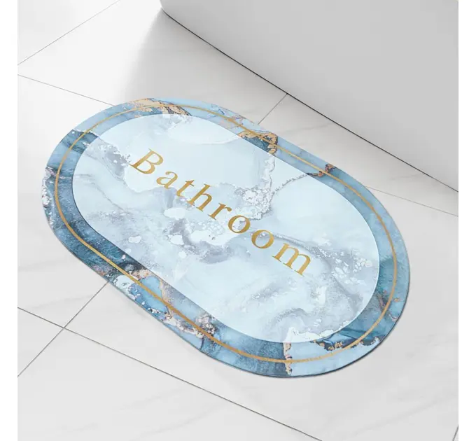 Влагопоглощающий коврик мрамор "Bathroom" 40*60CM*3MM (D) SW-00001569