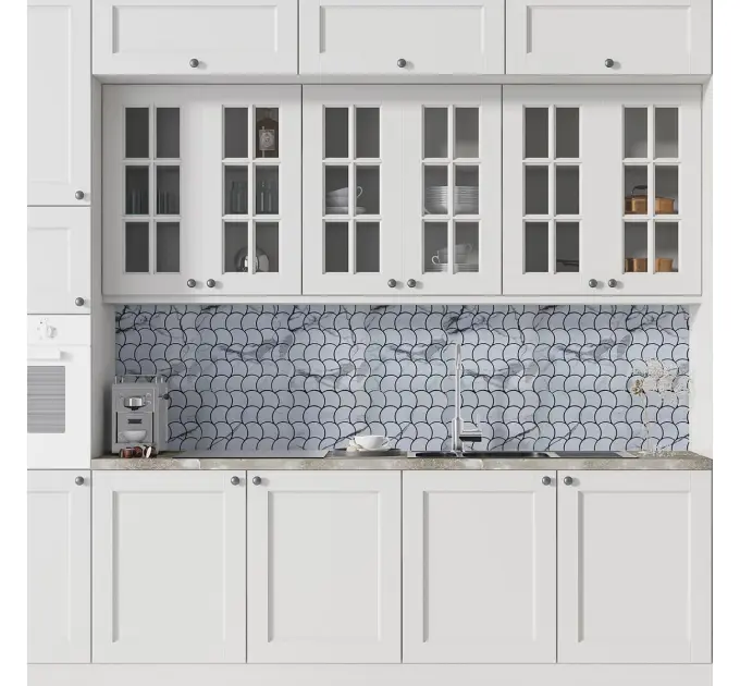 Самоклеюча PET плитка мозаїка 30*30CM*4MM (1666)