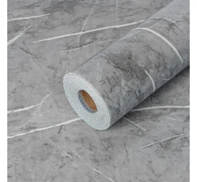 Самоклеюча стінова PET плитка у рулоні 600*3000*2mm (1702)