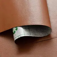 Самоклеюча екошкіра в рулоні 1.37*1m*0.5mm LIGHT BROWN