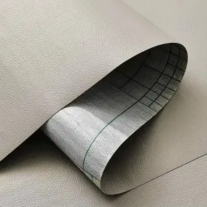 Самоклеюча екошкіра в рулоні 1.37*1m*0.5mm LIGHT GREY
