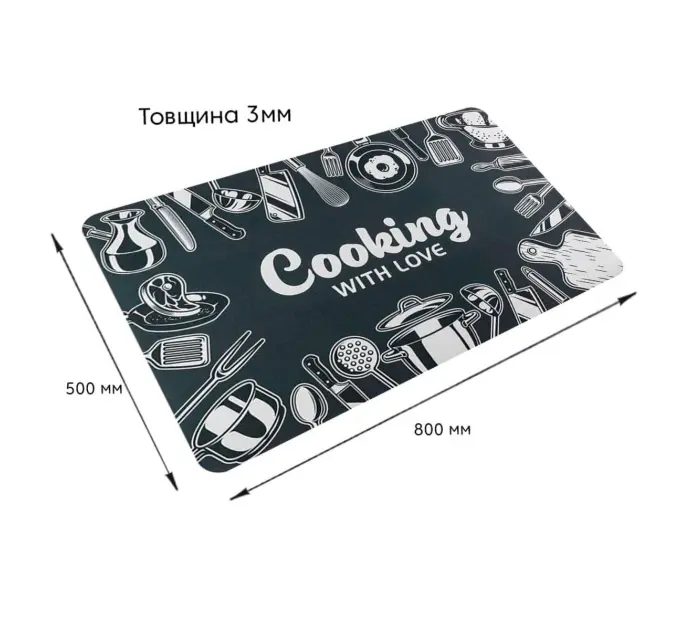 Влагопоглощающий коврик 50*80CM*3MM (D) SW-00001888