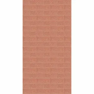 Самоклеюча 3D панель у рулоні Пудра 3080x700x3мм