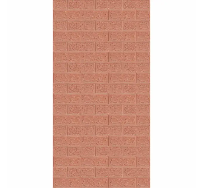 Самоклеюча 3D панель у рулоні Пудра 3080x700x3мм