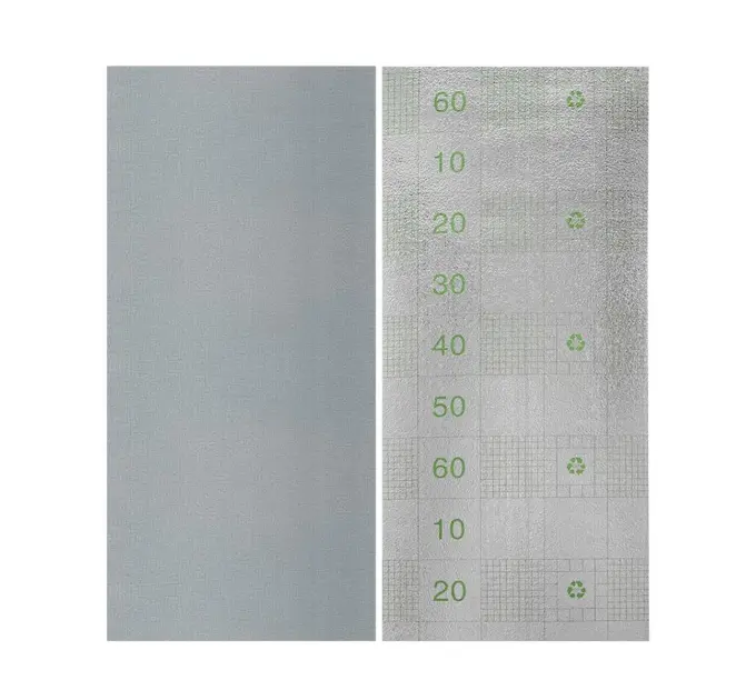 Вінілова плитка, що самоклеїться, в рулоні Сіре полотно 0,6*3m*2мм Мат  (2034)