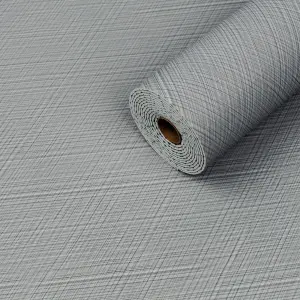 Самоклеюча вінілова плитка в рулоні Сіра 0,6*3m*2мм Мат (2039)