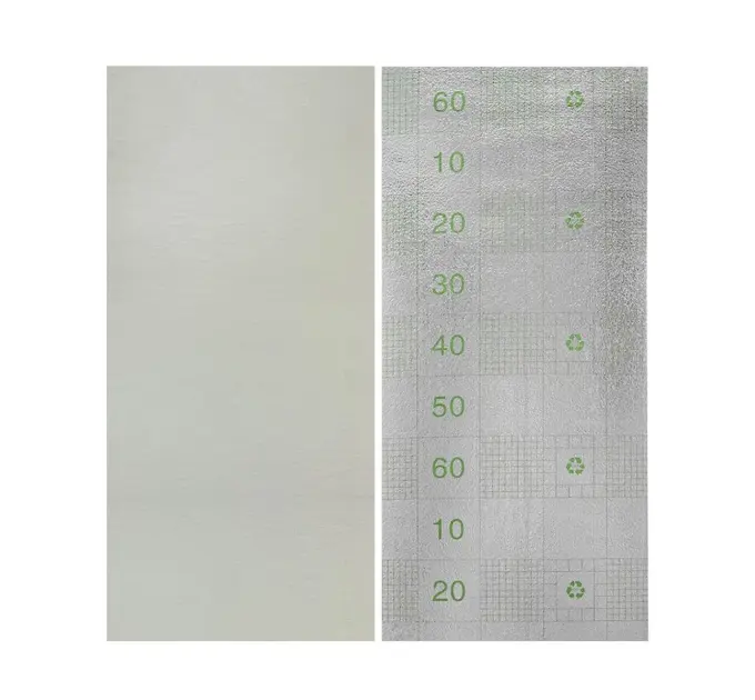 Самоклеюча вінілова плитка в рулоні Сірий льон 0,6*3m*2мм Мат (2043)