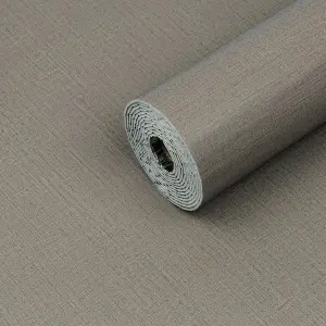 Самоклеюча вінілова плитка в рулоні Коричнева 0,6*3m*2мм Мат  (2044)