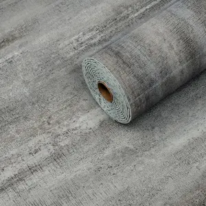 Самоклеюча вінілова плитка в рулоні Сіра 0,6*3m*2мм Глянець (2061)
