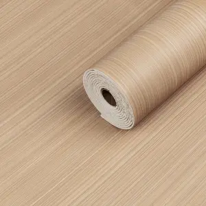 Самоклеюча вінілова плитка в рулоні Коричнева 0,6*3m*2мм Мат (2030)