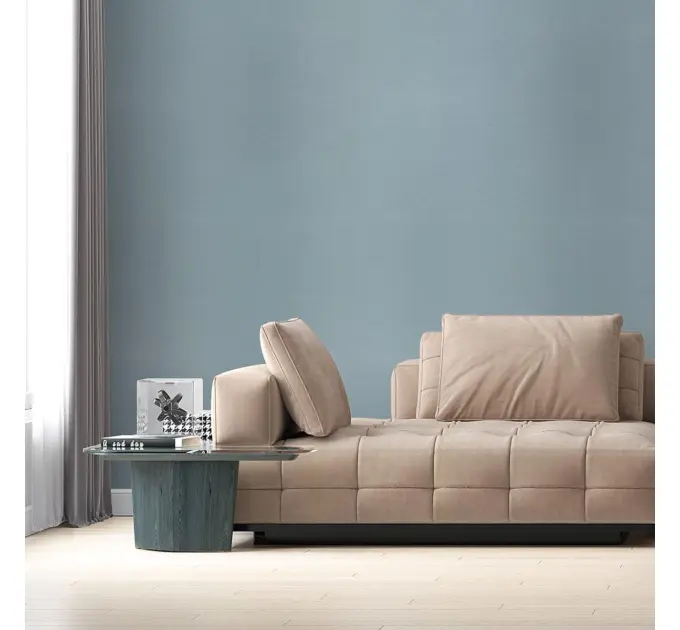 Самоклеюча вінілова плитка в рулоні Сіро-блакитна 0,6*3m*2мм Мат (2037)