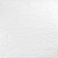 Самоклеюча 3D панель WHITE 700*700*6mm