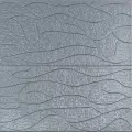 Самоклеюча 3D панель Silver 700*700*6mm