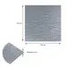 Самоклеюча 3D панель Silver 700*700*6mm