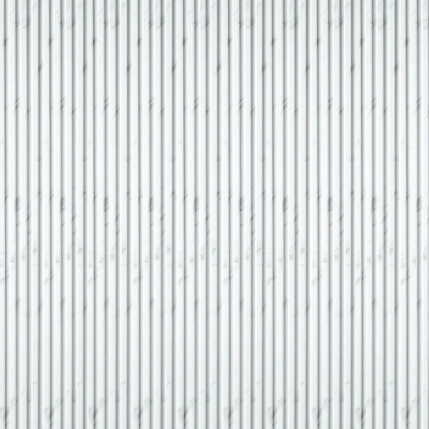 Декоративна стінова PS-рейка «Білий мармур» 115×2900×12 мм (2134)