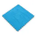 Підлога-пазл плюшевий БЛАКИТНИЙ 60*60*1cm 