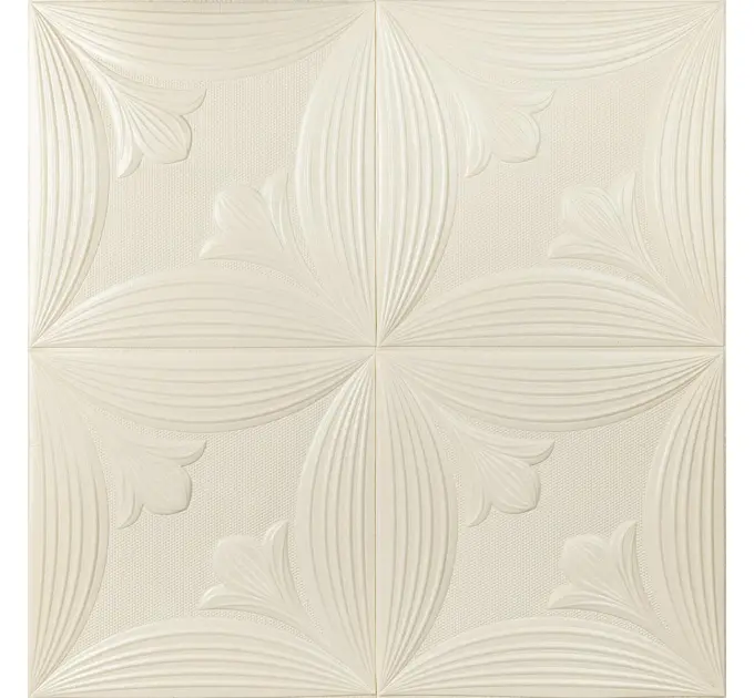 Самоклеюча 3D панель WHITE 700*700*6mm