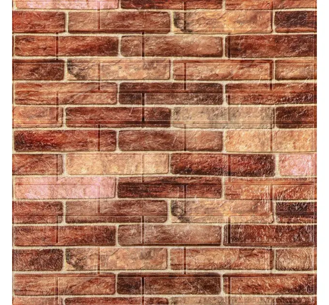 Самоклеюча 3D панель BROWN 700мм*770мм*2мм 