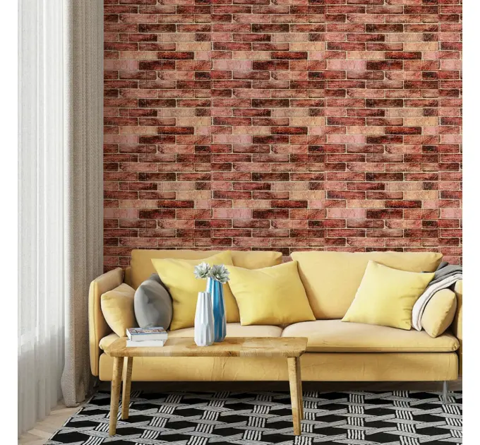 Самоклеюча 3D панель BROWN 700мм*770мм*2мм 