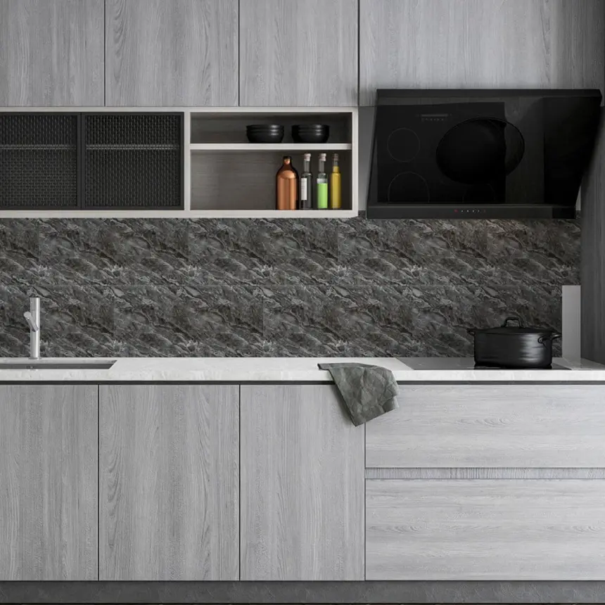 Самоклеюча стінова PET плитка 600*300*2mm (2349)
