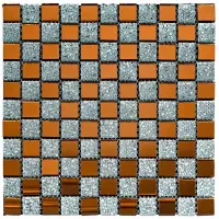 Мозаїка з декоративного скла 298х298х4, 5мм (2361)
