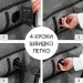 Комплект надувной мебели диван и 2 кресла серый SW-00002659