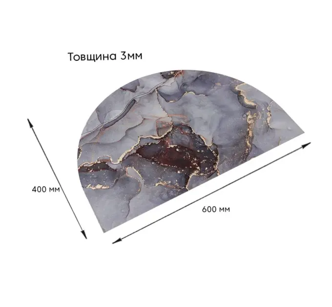 Влагопоглощающий коврик 40*60CM*3MM(D) SW-00002548