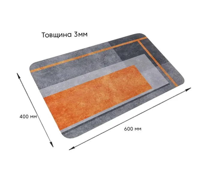 Влагопоглощающий коврик 40*60CM*3MM(D) SW-00002552