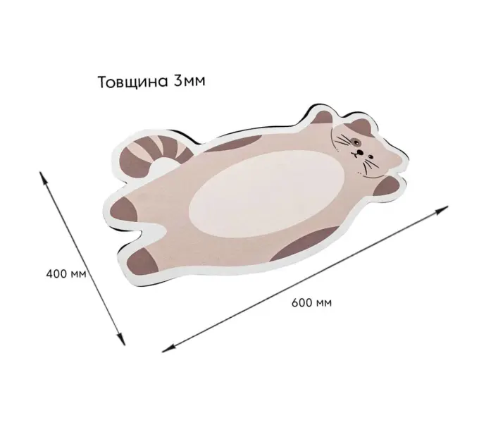 Влагопоглощающий коврик Котик 40*60CM*3MM(D) SW-00002564