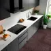 Самоклеюча плитка під ковролін мокко 600*600*4,5MM (2489)