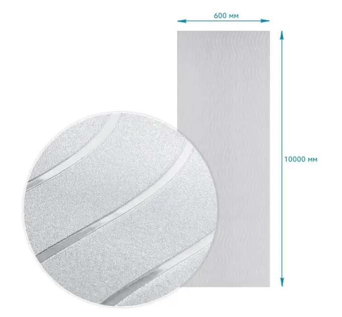 Пленка оконная волна 600*10000мм SW-00002652