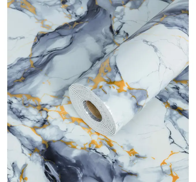 Самоклеюча стінова PET плитка в рулоні 600*3000*2mm (2636)