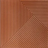 Самоклеюча 3D панель 500х500х5мм Бамбук Коричневий (2880) 