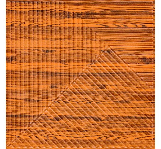 Самоклеюча 3D панель 500х500х5мм Бамбук Дерево (2882)