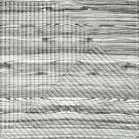 Самоклеюча 3D панель 500х500х5мм Бамбук Дерево Зебра (2884)