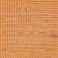 Самоклеюча 3D панель 500х500х5мм Бамбук Дерево Золото (2885)