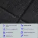 Самоклеюча звукоізоляційна 3D панель 300х300х9мм Чорна (2700)