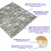 Панель стеновая 3D 700х770х5мм Екатеринославский кирпич SW-00003311